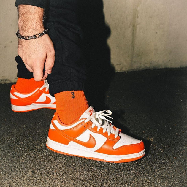 Nike dunk low hotsell sp syracuse on feet