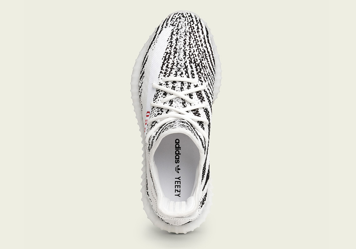 Yeezy zebra grade school hotsell
