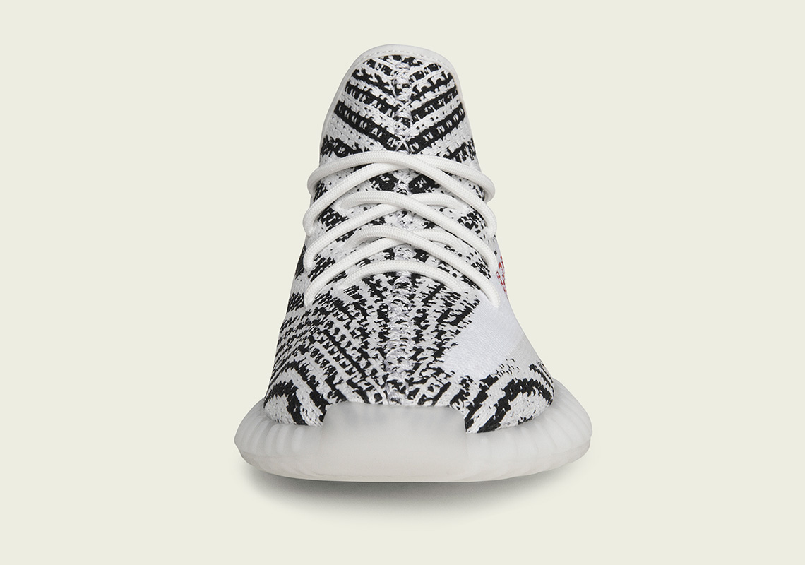 Yeezy zebra top grade school