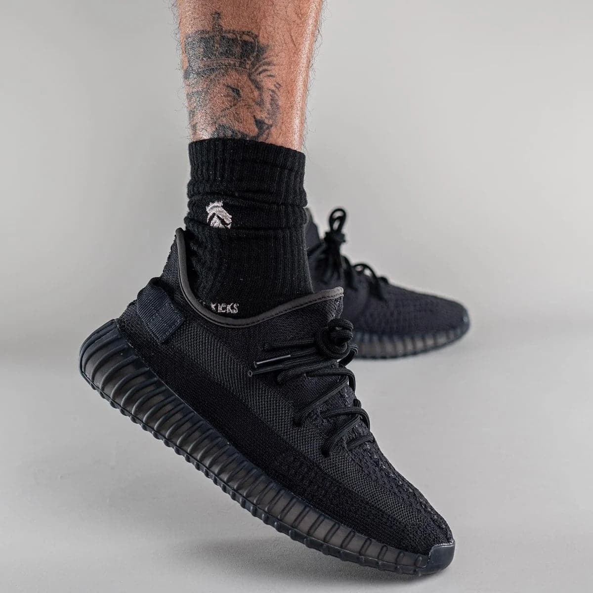 Black cheap yeezy heels