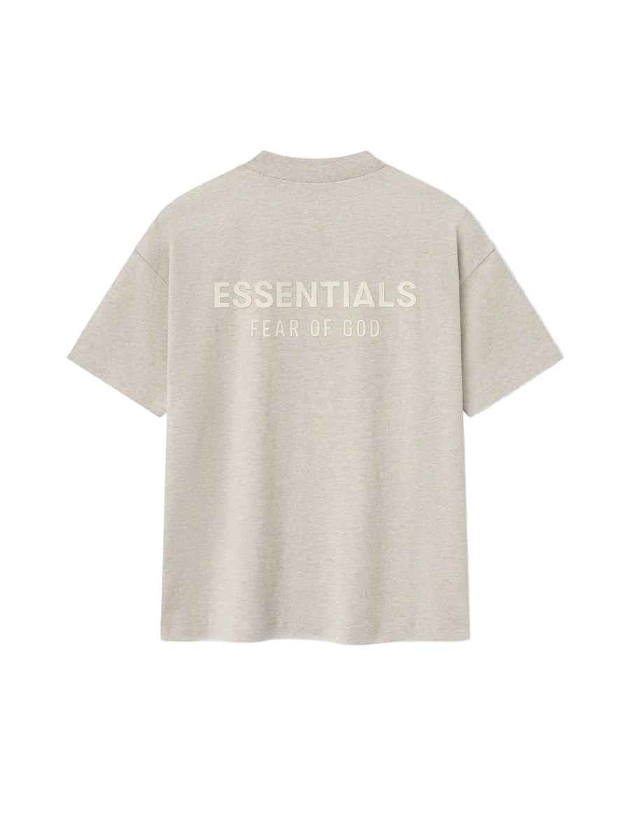FEAR OF GOD ESSENTIALS CLASSIC T-SHIRT HEATHER STONE (SS25