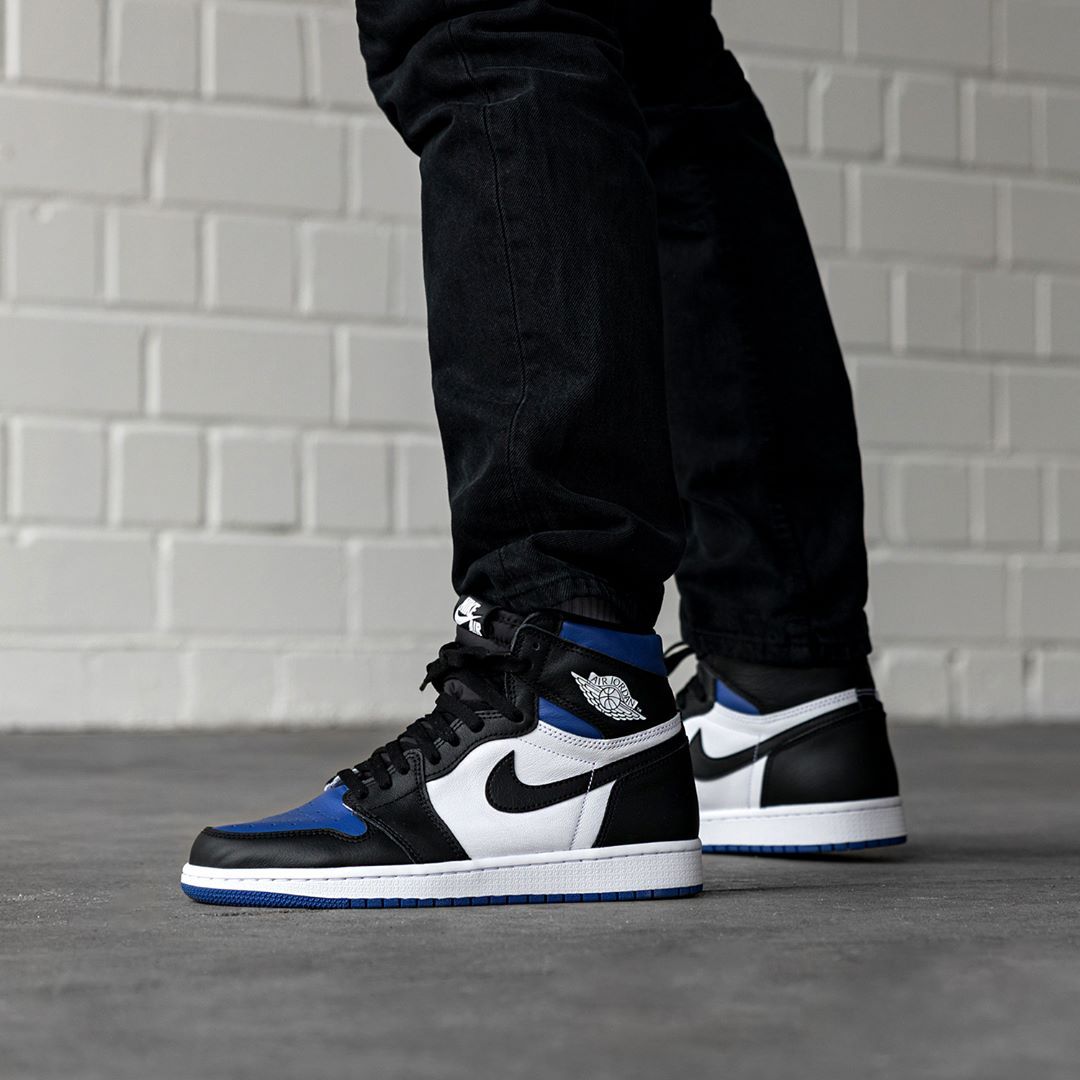 Nike Air Jordan 1 Retro High Royal Toe Men's | Afterpay It Now | The Vault