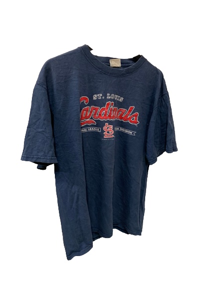 Vintage St Louis Cardinals The Big Hit Trench T-Shirt XL Made USA 1989 –  Throwback Vault