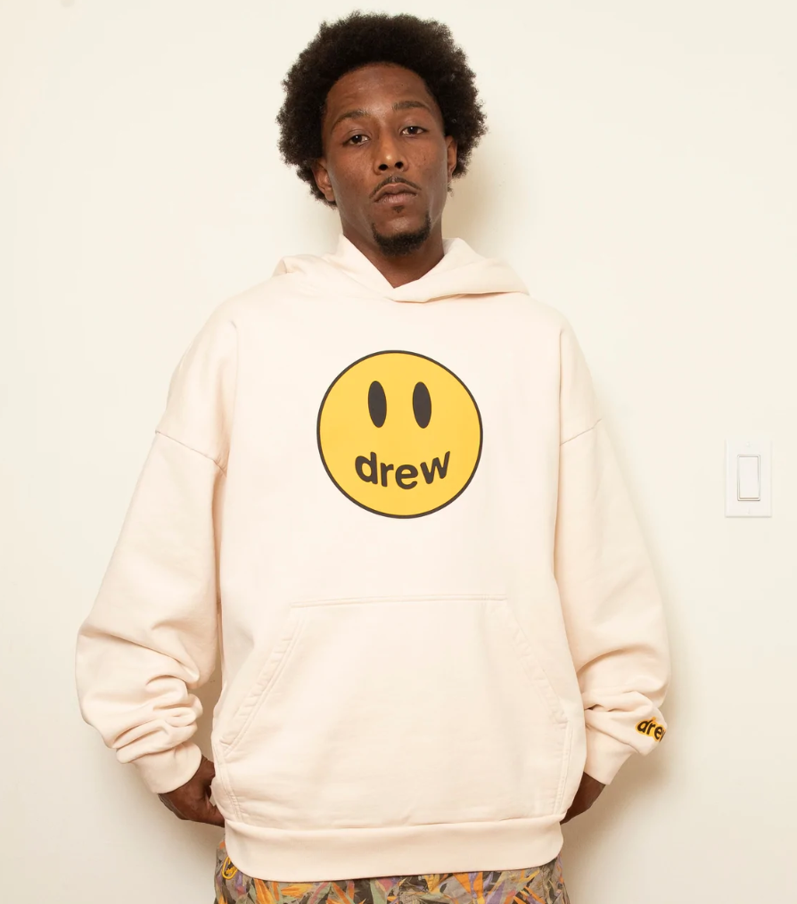 Drew House Mascot Hoodie FW22 Cream Afterpay It Now The Vault