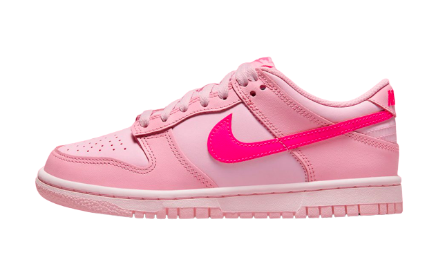 Nike Dunk Low Triple Pink GS Women s Afterpay It 100 Authentic The Vault